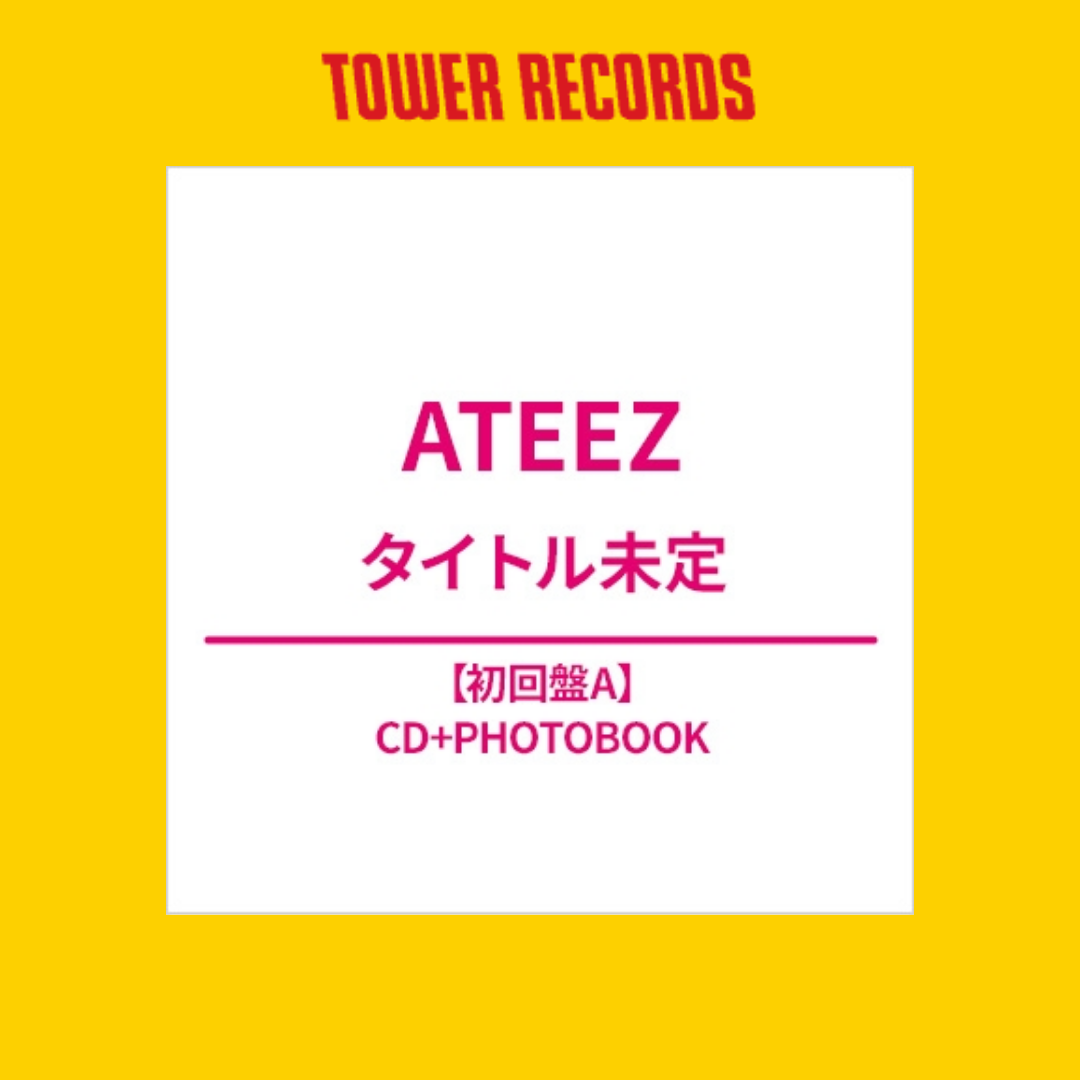 ATEEZ - JAPAN 5TH SINGLE ALBUM TOWER RECORD GIFT FIRST PRESS LIMITED EDITION A - COKODIVE