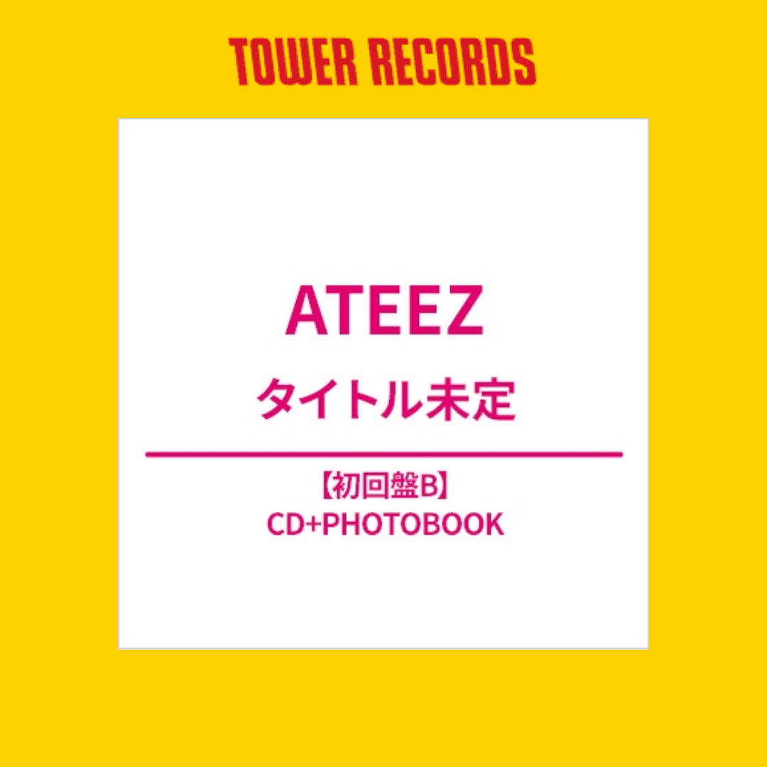 ATEEZ - JAPAN 5TH SINGLE ALBUM TOWER RECORD GIFT FIRST PRESS LIMITED EDITION B - COKODIVE