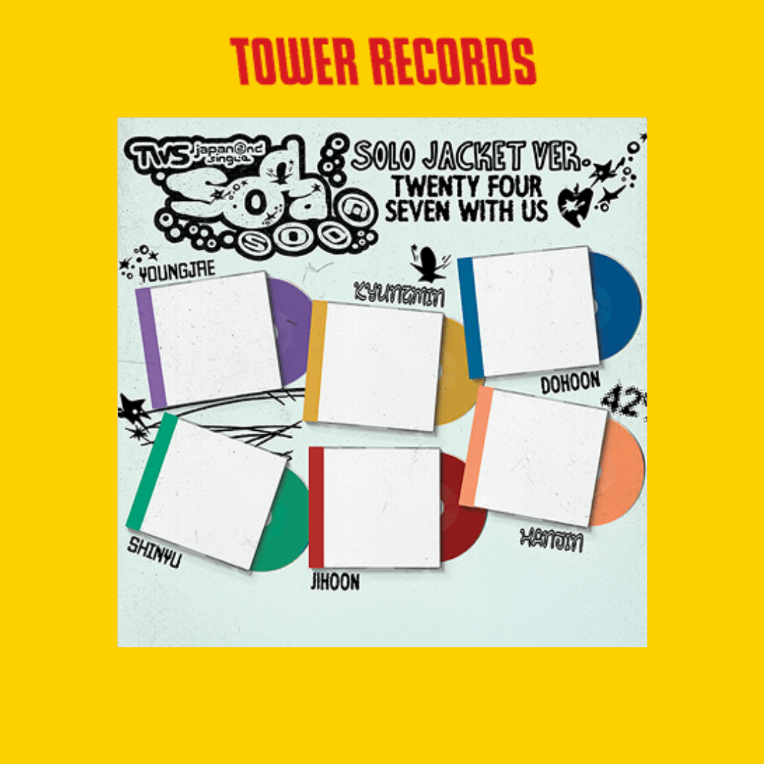 TWS - SODA SODA JAPAN 2ND SINGLE TOWER RECORDS GIFT SOLO JACKET VER KYUNGMIN - COKODIVE