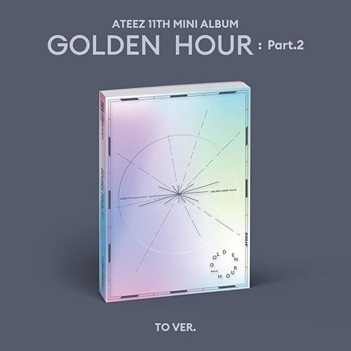 ATEEZ - GOLDEN HOUR : PART.2 11TH MINI ALBUM PHOTOBOOK TO VER - COKODIVE