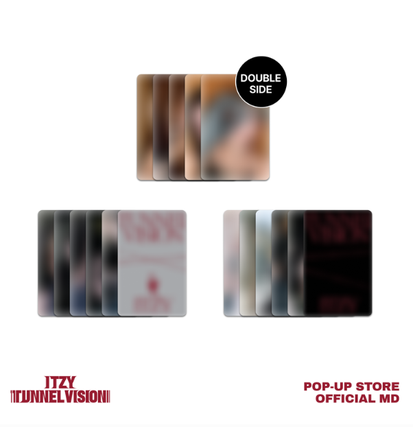 ITZY - TUNNEL VISION POP UP STORE OFFICIAL MD TRADING CARD - COKODIVE