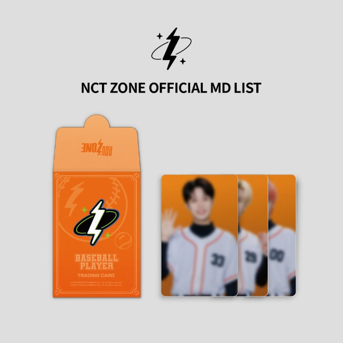 NCT - NCT ZONE OFFICIAL MD RANDOM TRADING CARD SET BASEBALL PLAYER VER - COKODIVE