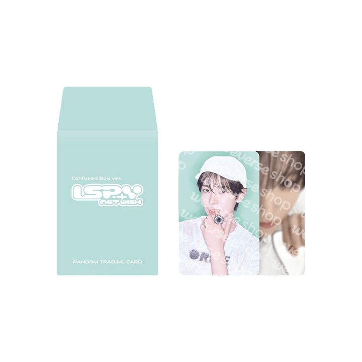 NCT WISH - I SPY POP UP OFFICIAL MD RANDOM TRADING CARD (CONFUSED BOY VER) - COKODIVE