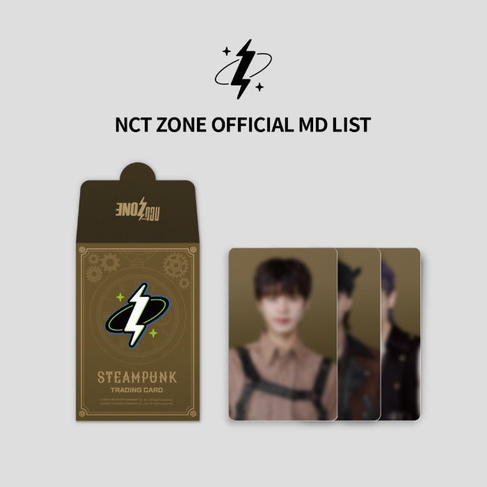 NCT - NCT ZONE OFFICIAL MD RANDOM TRADING CARD SET STEAMPUNK VER - COKODIVE