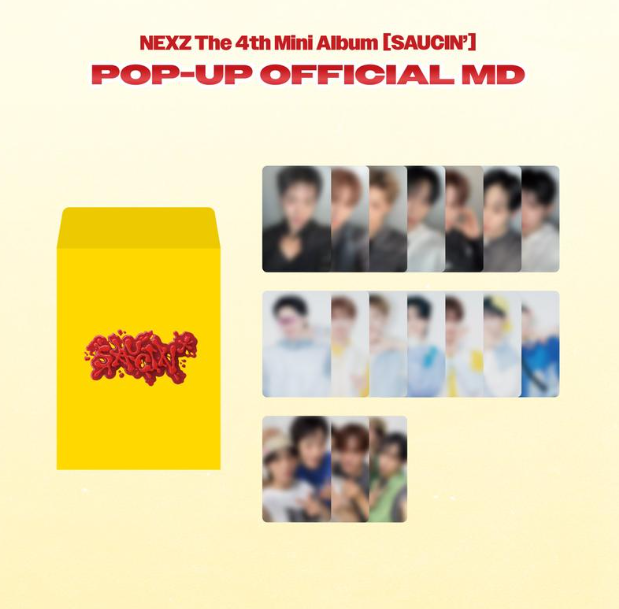 NEXZ - SAUCIN' POP UP OFFICIAL MD TRADING CARD - COKODIVE