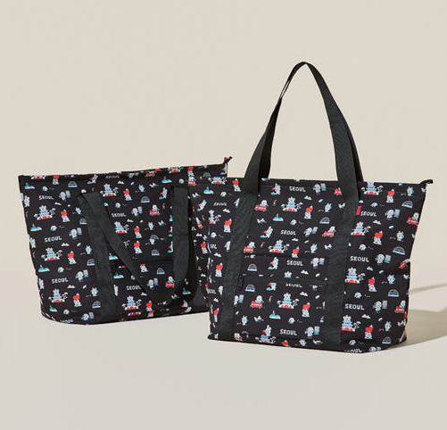 BT21 - SEOUL EDITION TRAVEL FOLDING BAG - COKODIVE