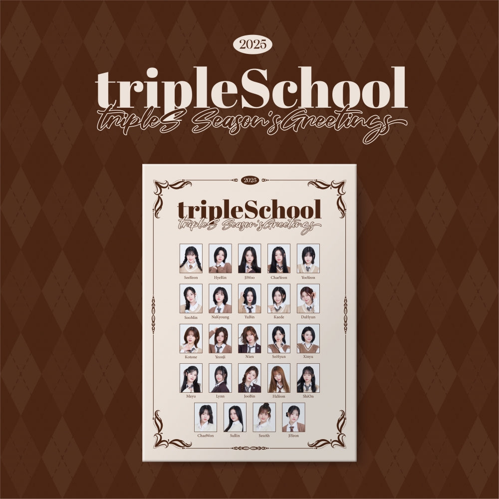 TRIPLE S - TRIPLESCHOOL 2025 SEASON&#39;S GREETINGS - COKODIVE