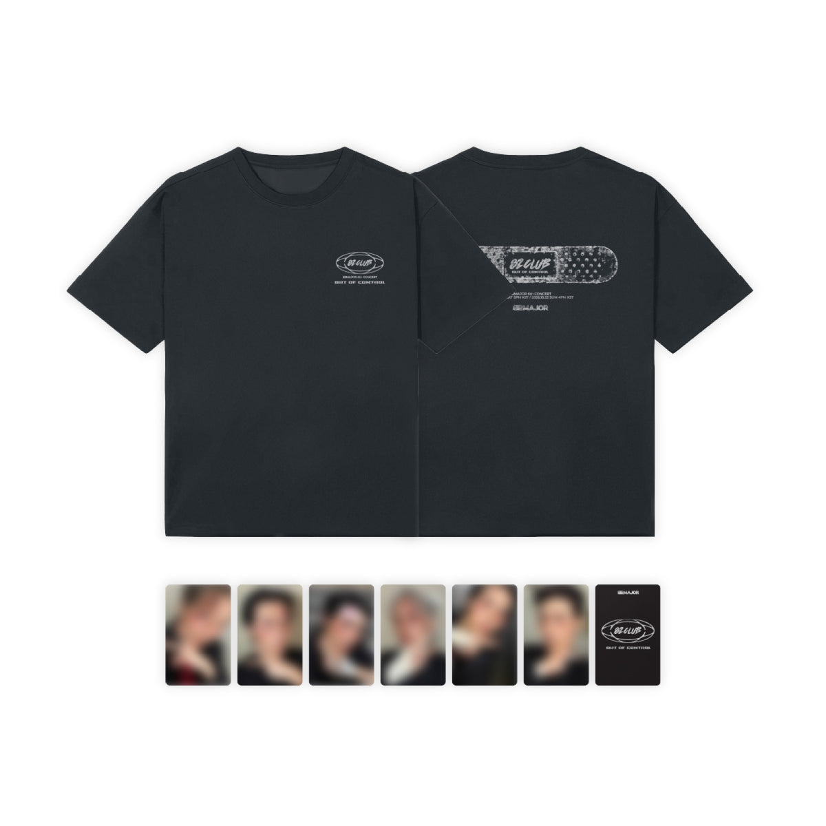 82MAJOR - 82CLUB 6TH CONCERT OFFICIAL MD SHORT SLEEVE T-SHIRT - COKODIVE