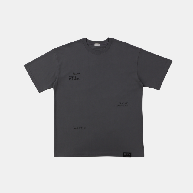 NCT JNJM - DUALITY FANMEETING TOUR OFFICIAL MD T-SHIRT CHARCOAL VER - COKODIVE