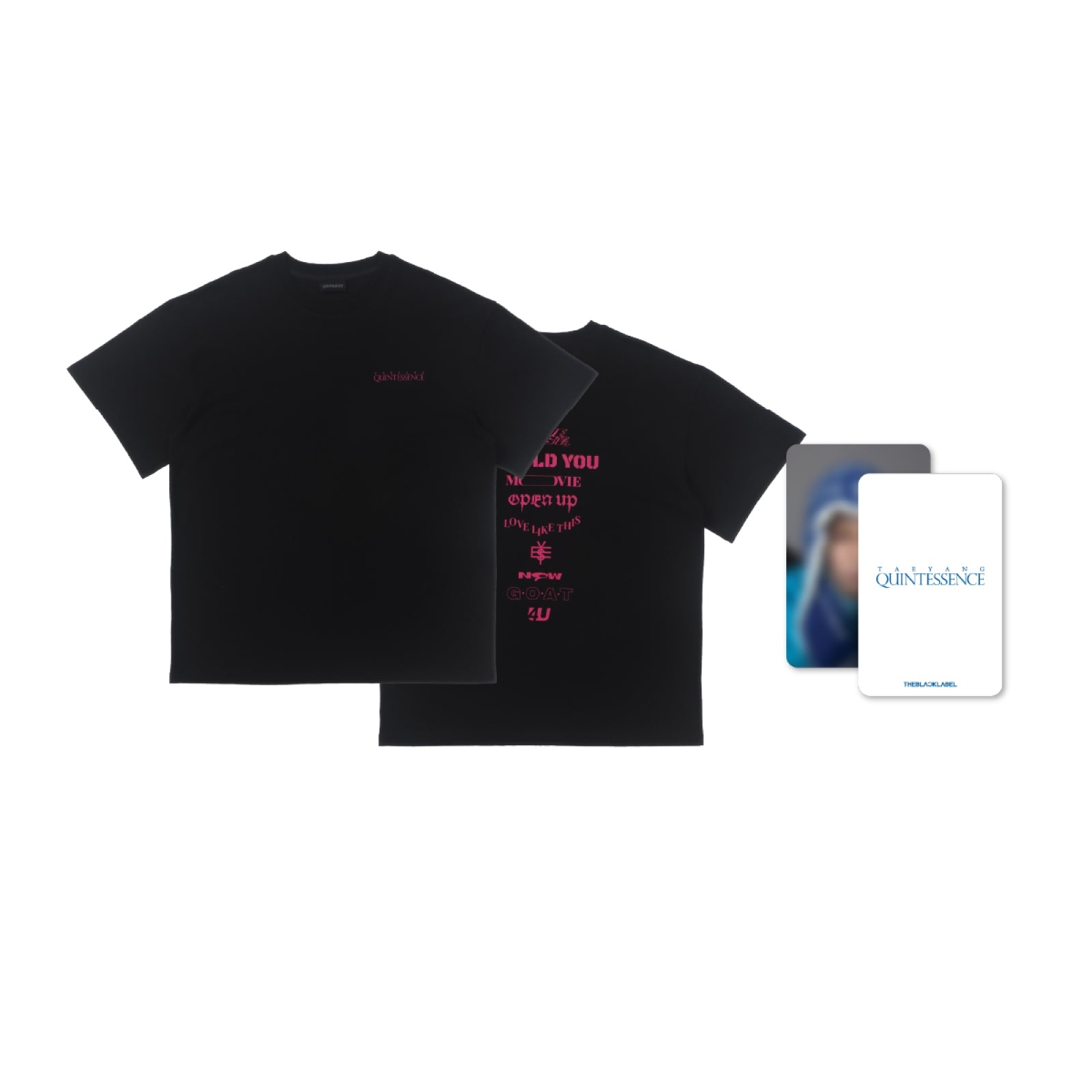TAEYANG - QUINTESSENCE OFFICIAL MD T-SHIRT SET - COKODIVE