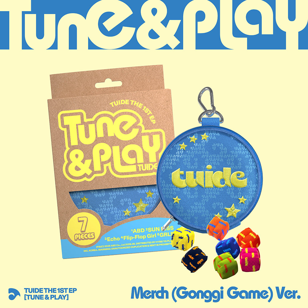 TUIDE - TUNE & PLAY 1ST EP MERCH (GONGGI GAME) VER - COKODIVE
