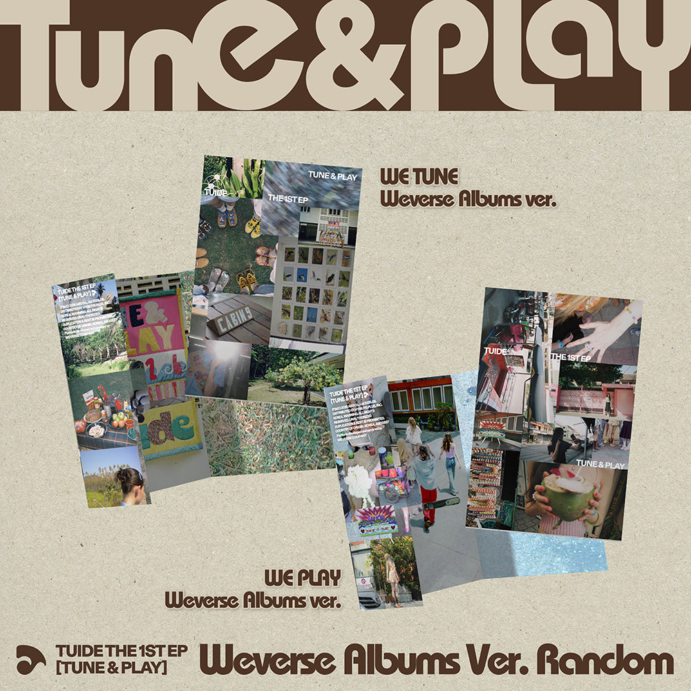 TUIDE - TUNE & PLAY 1ST EP WEVERSE ALBUMS VER SET - COKODIVE