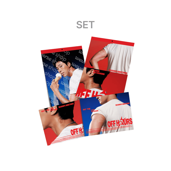 TVXQ - 2027 SEASON'S GREETINGS + WALL CALENDAR SET - COKODIVE
