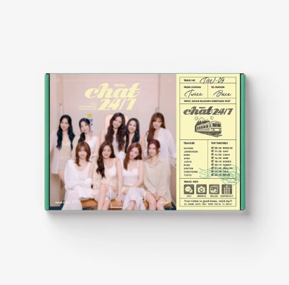 TWICE - CHAT 24/7 2027 JAPAN SEASON'S GREETINGS JYP SHOP GIFT - COKODIVE