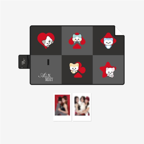 ITZY - ALL IN, MIDZY 5TH FAN MEETING OFFICIAL MD TWINZY PICNIC MAT - COKODIVE