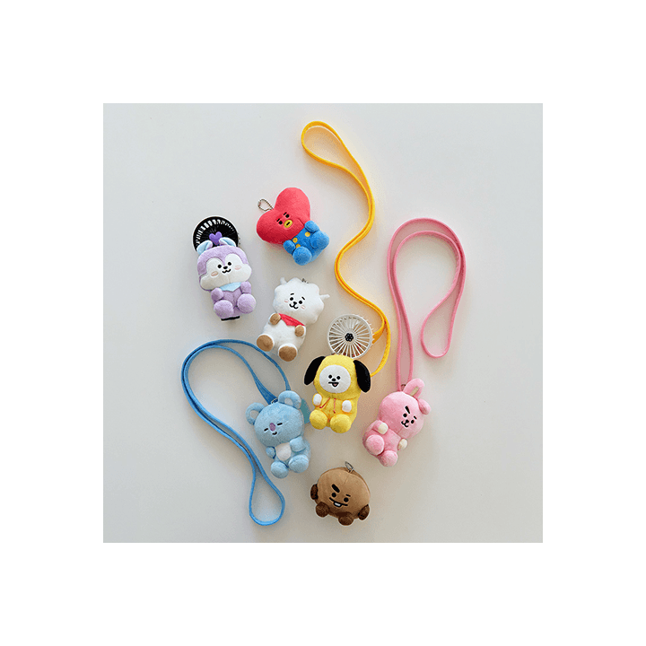 BT21 - TWO-WAY PLUSH HOLDER KEYRING - COKODIVE