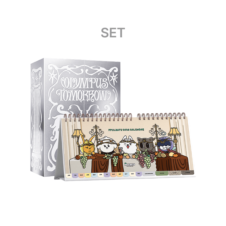 TXT - 2026 SEASON'S GREETINGS + PPULBATU 2026 CALENDAR SET WEVERSE SHOP GIFT - COKODIVE