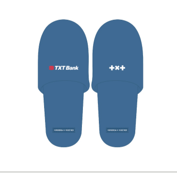 TXT - 2025 SEASON&#39;S GREETINGS POP UP OFFICIAL MD OFFICE ROOM SLIPPER - COKODIVE