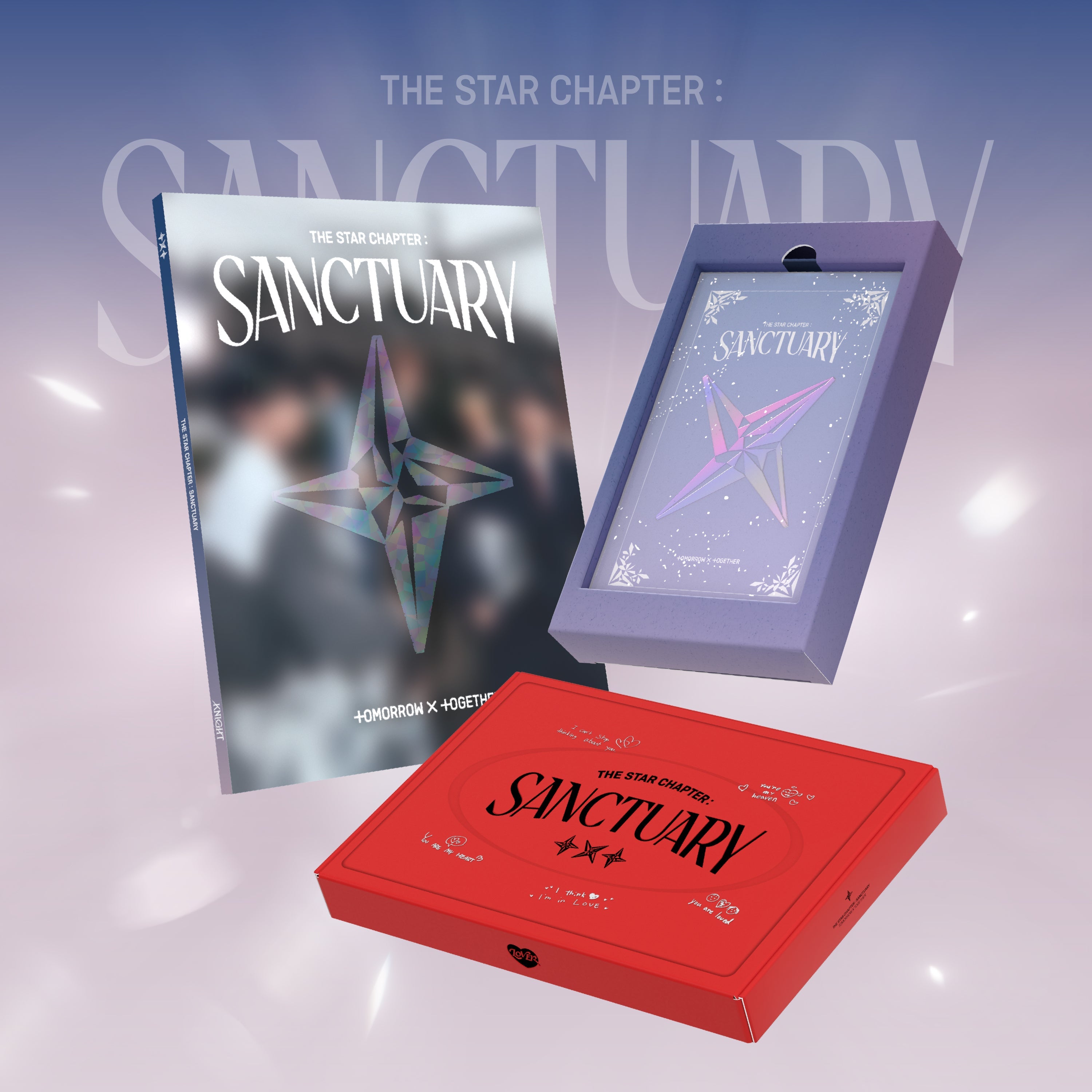 【直筆サイン】　TXT 7th mini album Sanctuary TXT - THE STAR CHAPTER : SANCTUARY 7TH MINI ALBUM PHOTOBOOK RANDOM