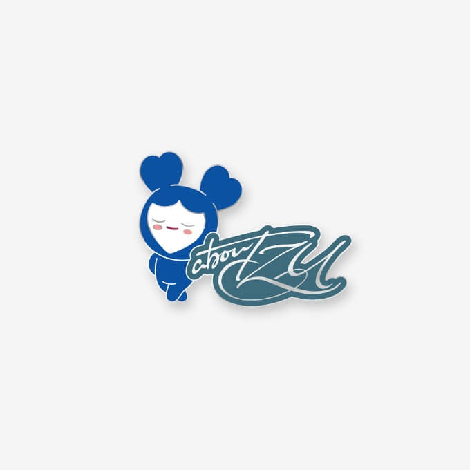 TWICE TZUYU - abouTZU 1ST MINI ALBUM OFFICIAL MD TZUVELY BADGE - COKODIVE