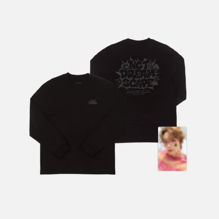 NCT DREAM - THE DREAM SHOW 3 DREAMSCAPE 2024 WORLD TOUR FINALE OFFICIAL MD LONG SLEEVE SET (BLACK) - COKODIVE