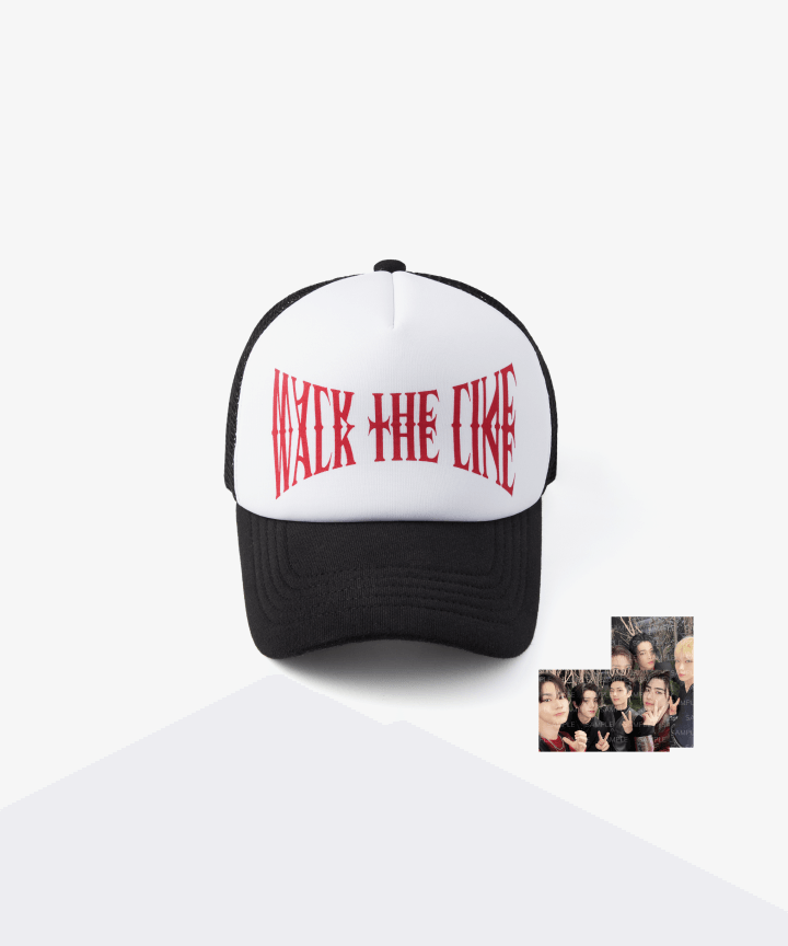 ENHYPEN - WALK THE LINE WORLD TOUR OFFICIAL MD TRUCKER CAP - COKODIVE