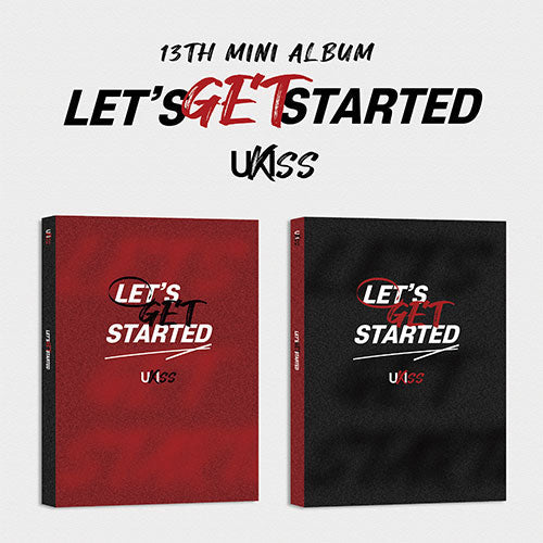 U-KISS - LET&#39;S GET STARTED 13TH MINI ALBUM RANDOM - COKODIVE