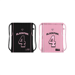BLACKPINK UNIFORM STRING BACKPACK 黒　グッズ BLACKPINK - JUMP POP UP OFFICIAL MD UNIFORM STRING BACKPACK
