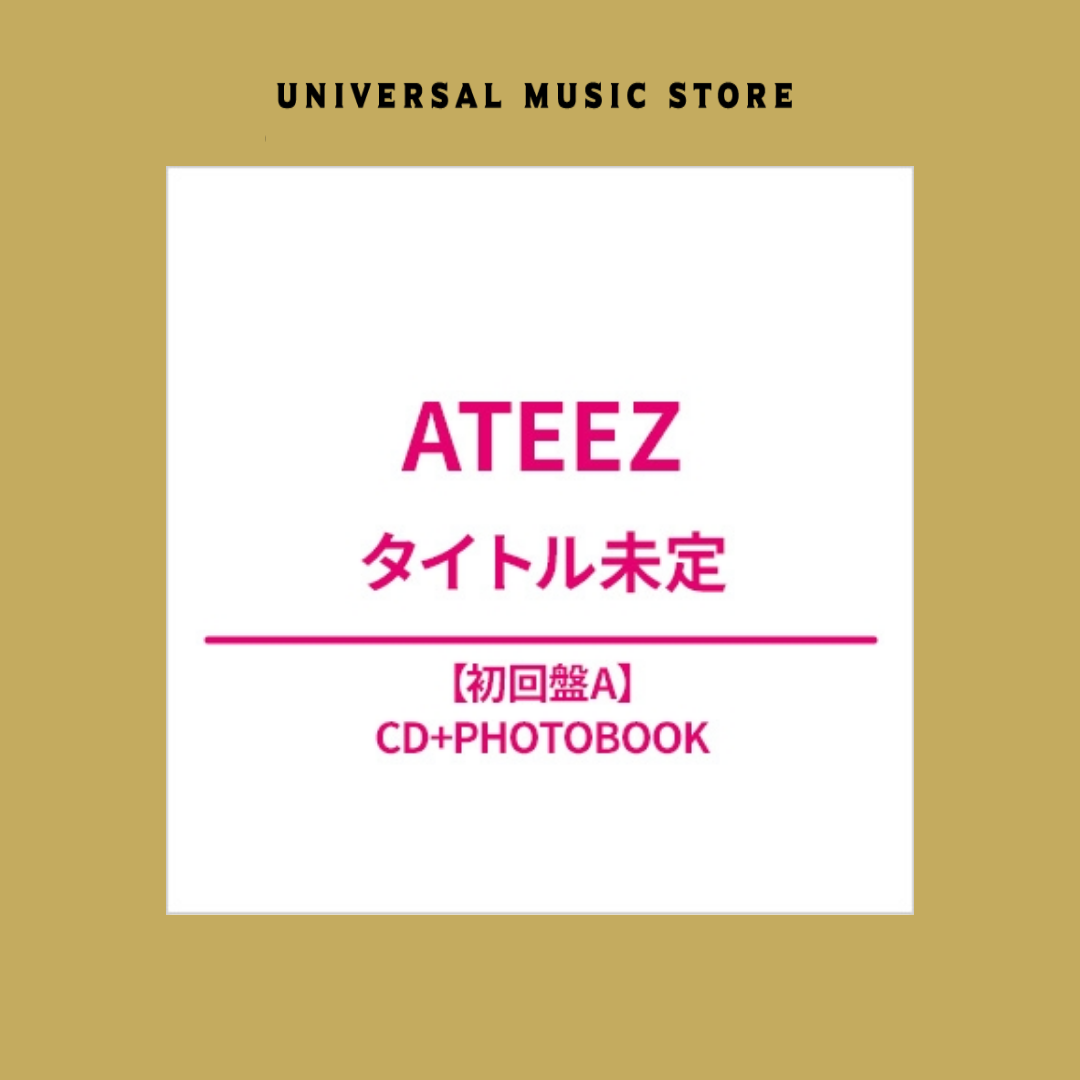 ATEEZ - JAPAN 5TH SINGLE ALBUM UNIVERSAL MUSIC STORE GIFT FIRST PRESS LIMITED EDITION A - COKODIVE