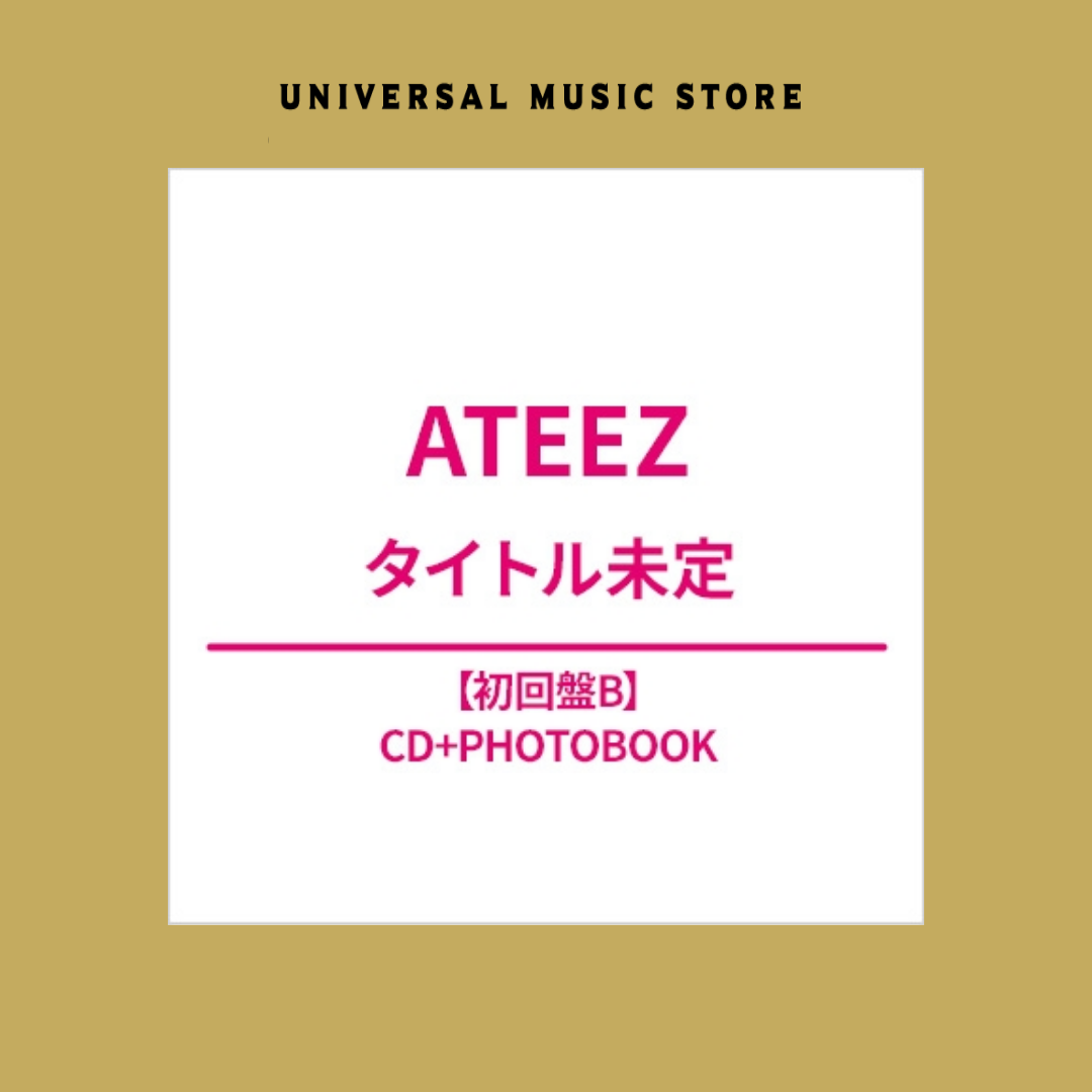 ATEEZ - JAPAN 5TH SINGLE ALBUM UNIVERSAL MUSIC STORE GIFT FIRST PRESS LIMITED EDITION B - COKODIVE