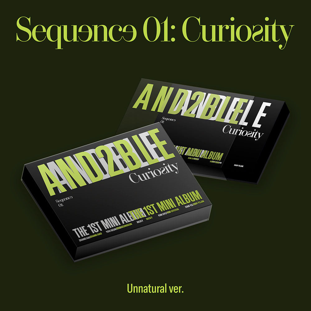 AND2BLE - SEQUENCE 01: CURIOSITY 1ST MINI ALBUM STANDARD UNNATURAL VER - COKODIVE