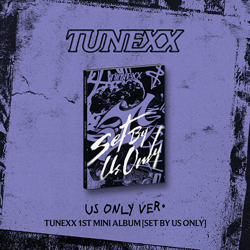 TUNEXX - SET BY US ONLY 1ST MINI ALBUM STANDARD US ONLY VER - COKODIVE