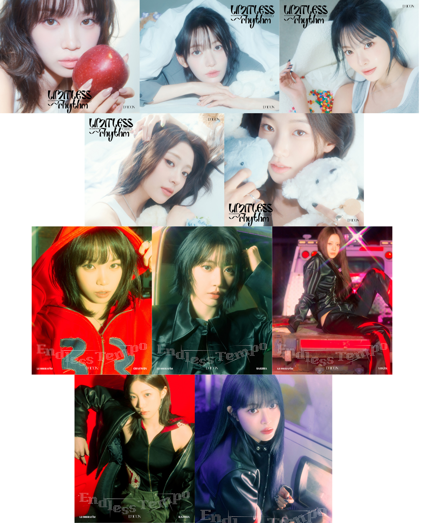 LE SSERAFIM - DICON VOLUME N32 SET (A+B TYPE)