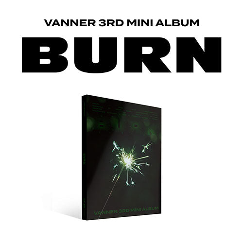 VANNER - BURN 3RD MINI ALBUM SPARKLE VER - COKODIVE