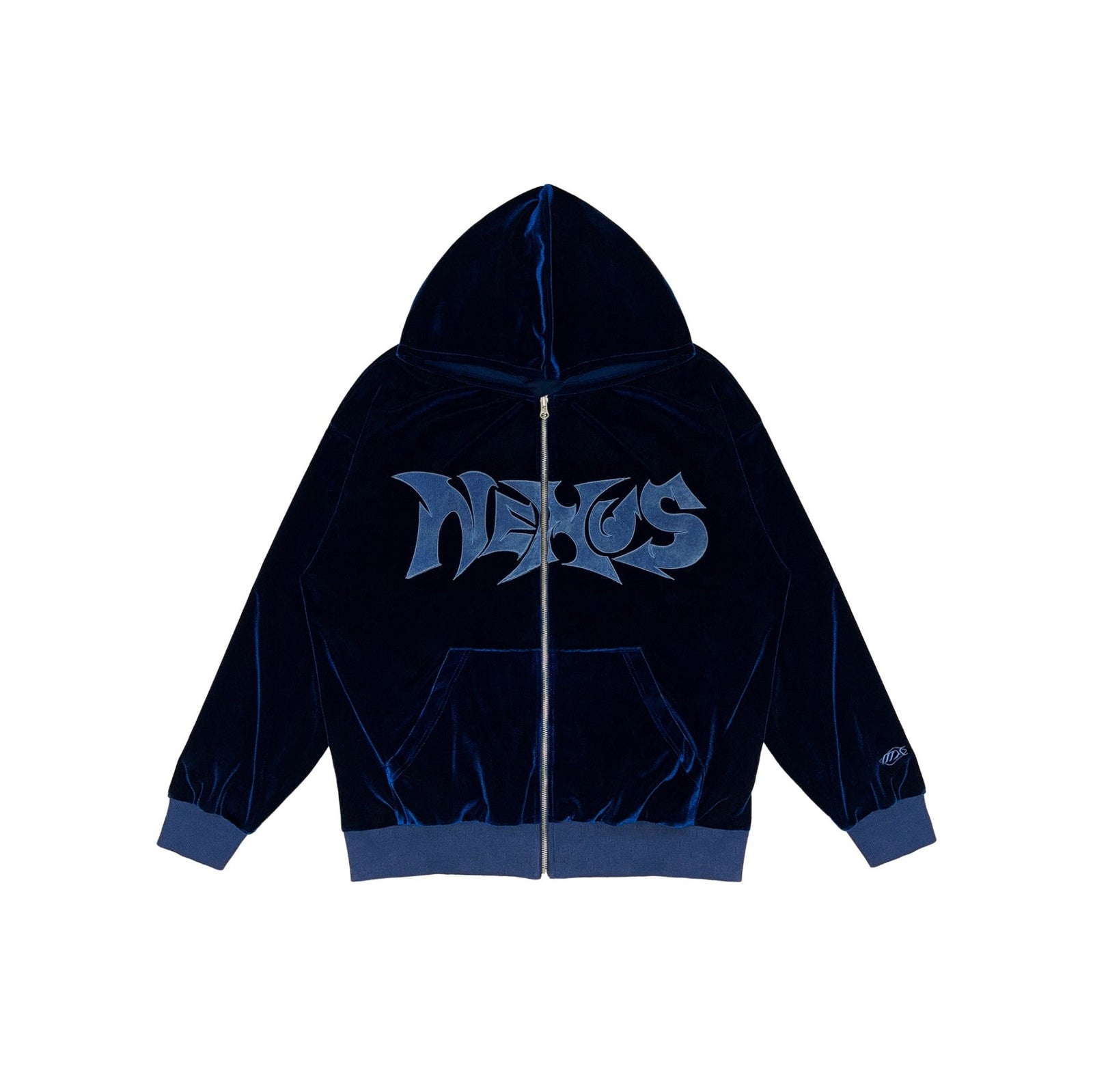 MONSTA X - THE X : NEXUS WORLD TOUR OFFICIAL MD VELVET HOODED ZIP UP - COKODIVE