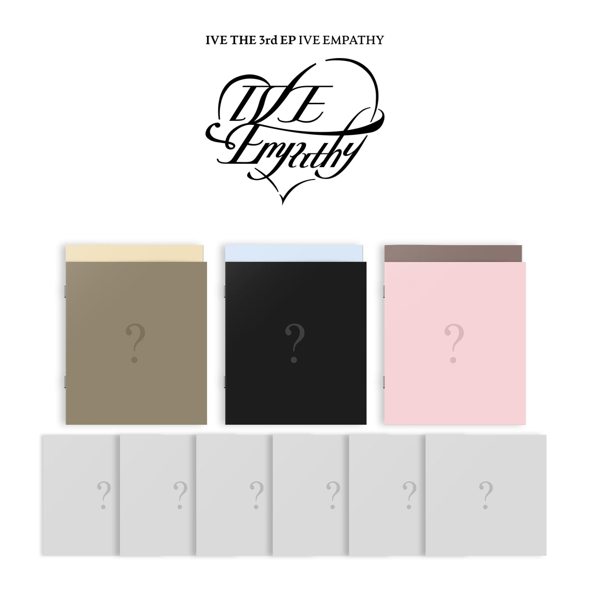 IVE - IVE EMPATHY 3RD EP ALBUM STARSHIP SQUARE GIFT STANDARD SET &amp; DIGIPACK SET - COKODIVE