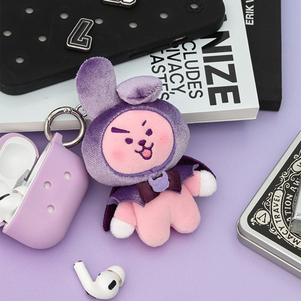 BT21 - ANGEL & VILLAIN VILLAIN PLUSH KEYRING - COKODIVE