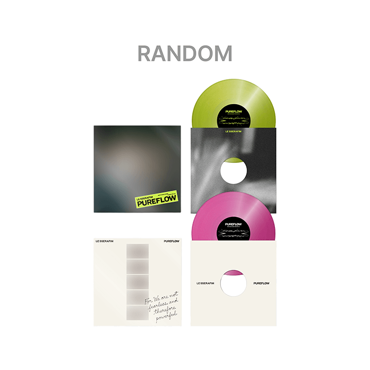 LE SSERAFIM - PUREFLOW 2ND ALBUM VINYL RANDOM - COKODIVE