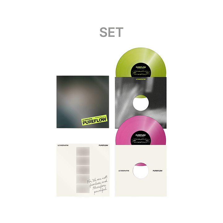 LE SSERAFIM - PUREFLOW 2ND ALBUM VINYL SET - COKODIVE