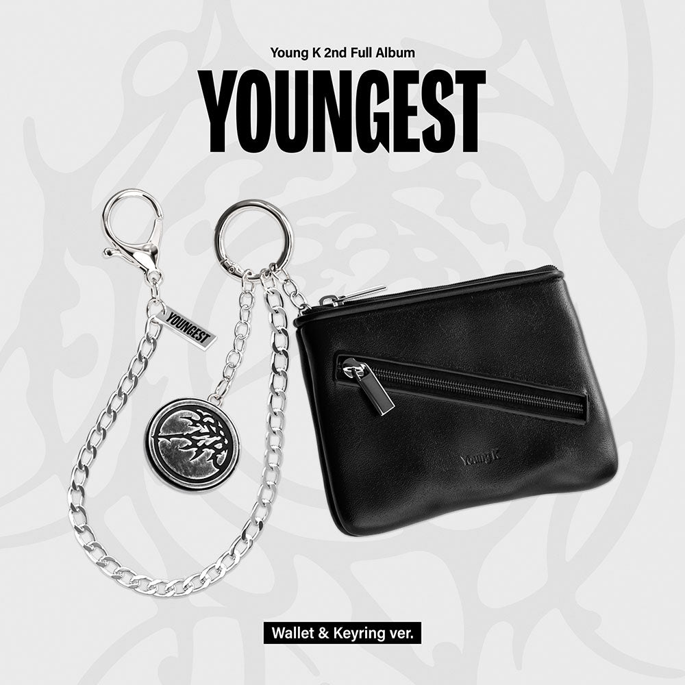 DAY6 YOUNG K - YOUNGEST 2ND FULL ALBUM FANS GIFT WALLET & KEYRING VER - COKODIVE