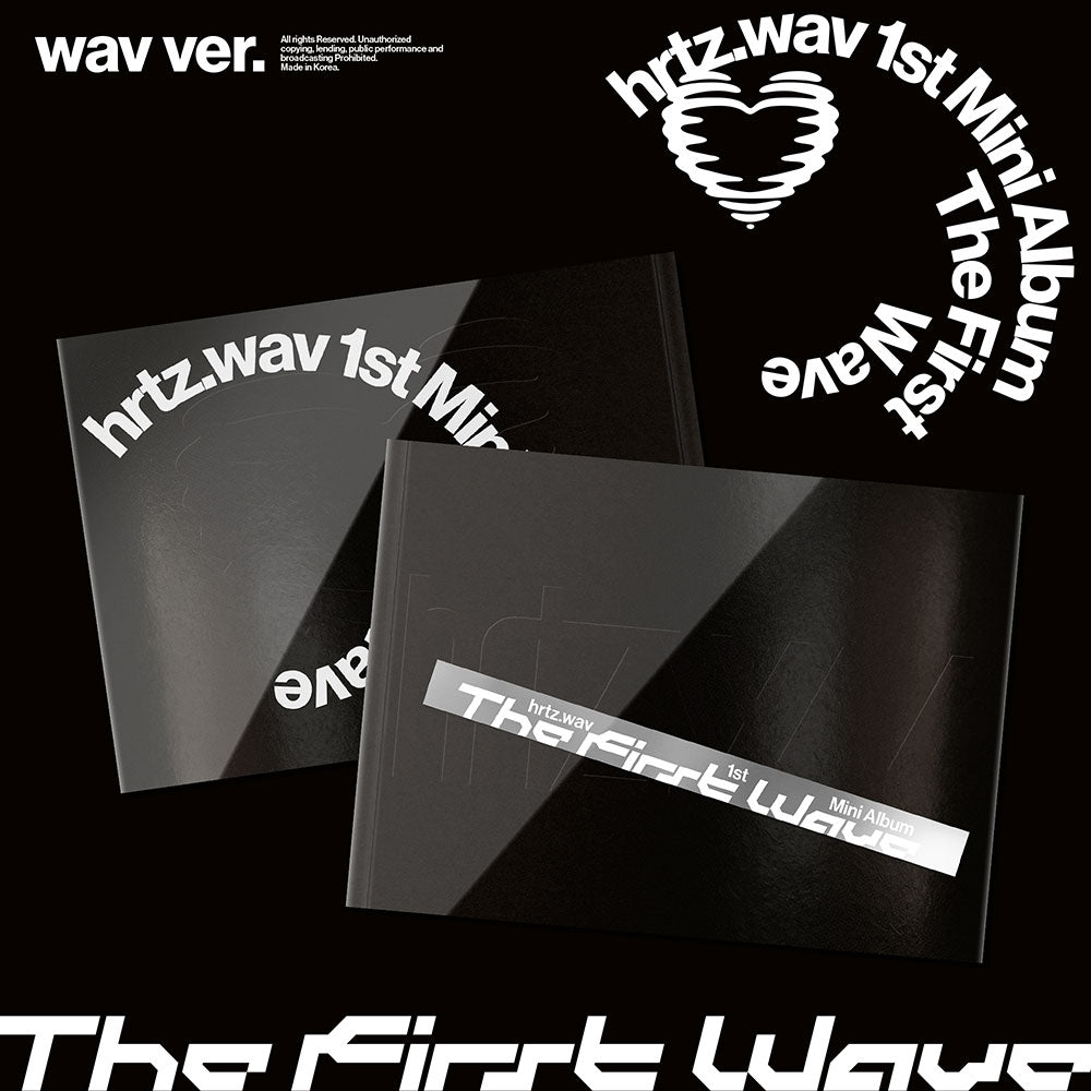 HRTZ.WAV - THE FIRST WAVE 1ST MINI ALBUM STANDARD WAV VER - COKODIVE