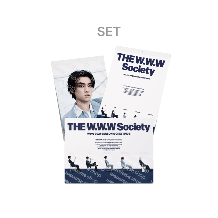 WAY V - 2027 SEASON'S GREETINGS + WALL CALENDAR SET - COKODIVE