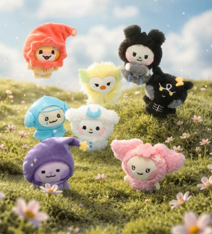 ATEEZ - MIGHTEEZ BERRY BREEZY FAIRY WEATHER PLUSH KEYRING