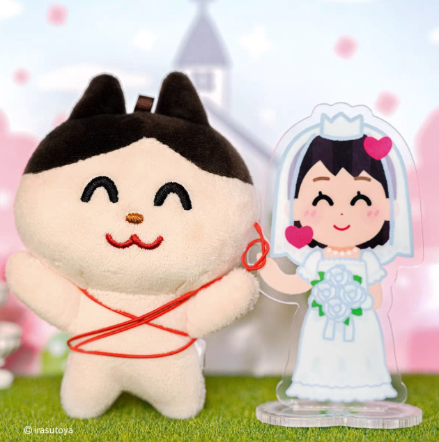 WEDDING ACRYLIC DISPLAY STAND FOR YOUR BIAS - COKODIVE