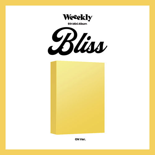 WEEEKLY - BLISS 6TH MINI ALBUM STANDARD ON VER - COKODIVE
