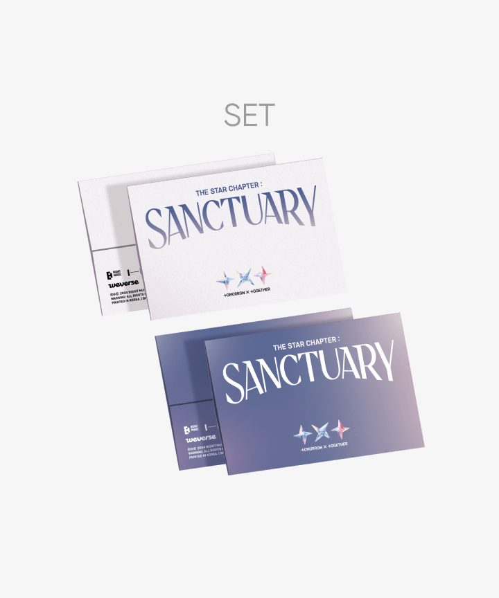 TXT - THE STAR CHAPTER : SANCTUARY 7TH MINI ALBUM WEVERSE GIFT WEVERSE ALBUMS VER SET - COKODIVE