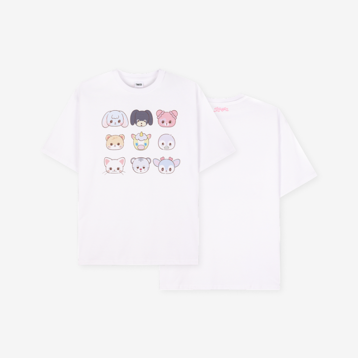 TWICE - TWICE THE THRILL POP UP OFFICAL MD T-SHIRT (WHITE) - COKODIVE
