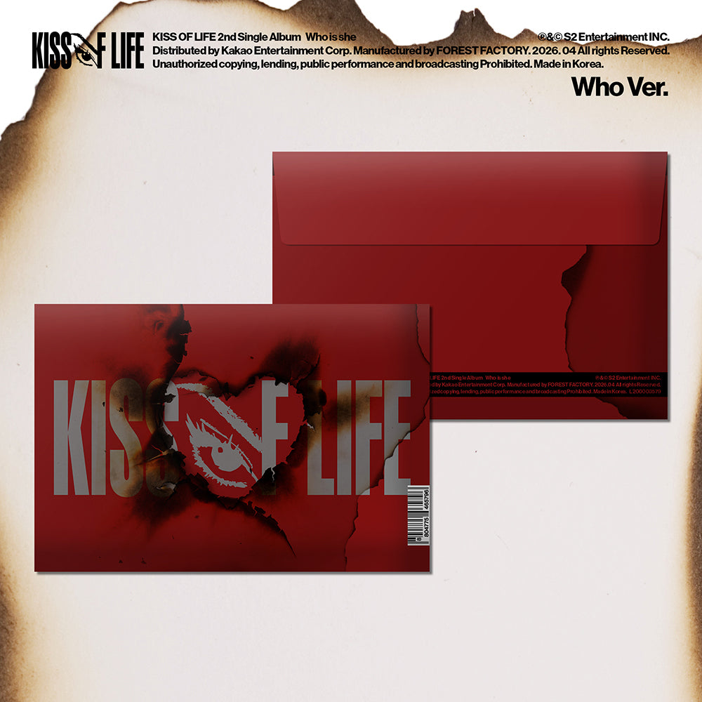 KISS OF LIFE - WHO IS SHE 2ND SINGLE ALBUM WHO VER - COKODIVE