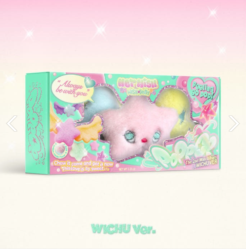 NCT WISH - POPPOP 2ND MINI ALBUM WICHU VER SMART ALBUM | COKODIVE