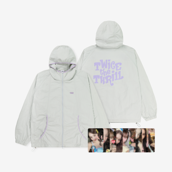 TWICE - TWICE THE THRILL POP UP OFFICAL MD WIND BREAKER - COKODIVE